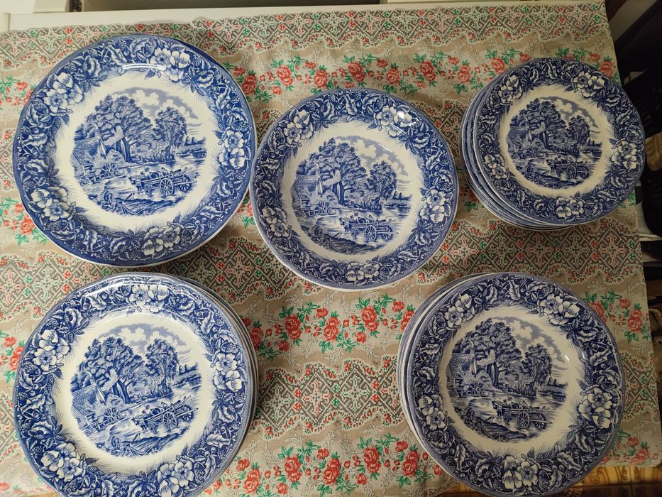 Loiça Italiana Quadrifoglio Lumara London - Meio Serviço