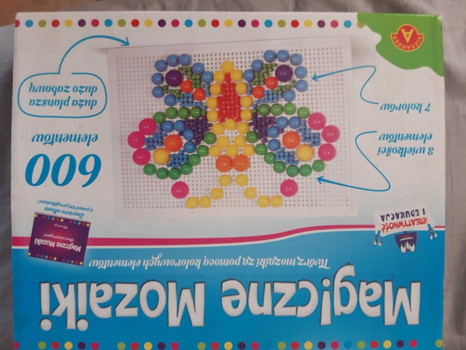Magiczne mozaiki Alexander 600 - zabawka edukacyjna