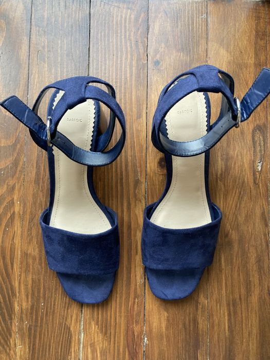 Sapato salto Azul escuro