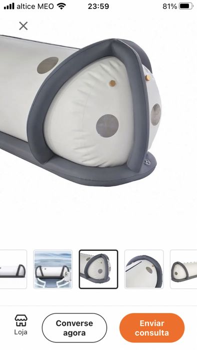 Câmara hiperbárica de oxigenoterapia