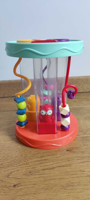B.TOYS Sorter kształtów z dźwiękiem Hooty-Hoo sowy