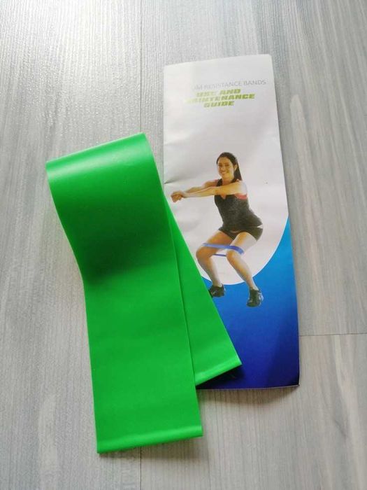 Guma oporowa / guma do ćwiczeń / opaska oporowa. Dla początkujących.