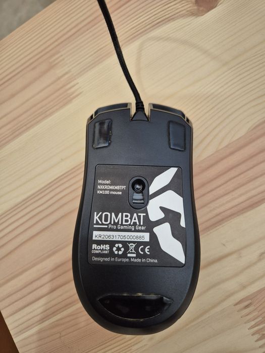 Combo Gaming Krom Kombat – Teclado Retroiluminado + Rato Ótico 3200 DPI