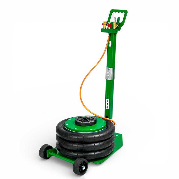 Пневматичний домкрат сніговик 400 мм 3.5 т для сто на шиномонтаж ручка