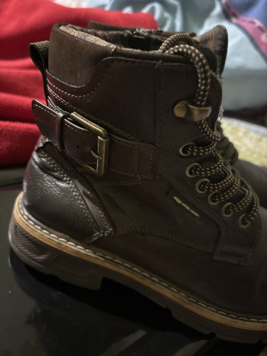 Шкіряні  демісезонні ботінки унісекс тренда Venice