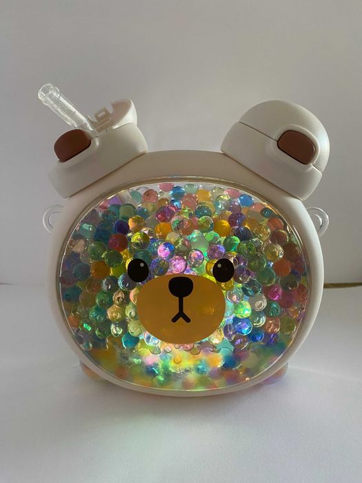 Garrafinha infantil, urso que torna a hidratação divertida e fácil!