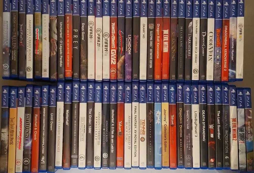 Jogos Playstation 4 em Caixa Original