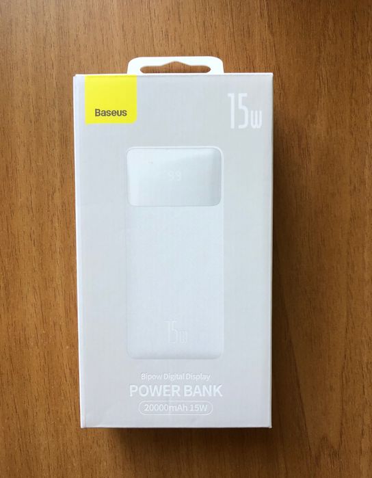 Power Bank Ваseus павербанк зовнішній портативний акумулятор повербанк