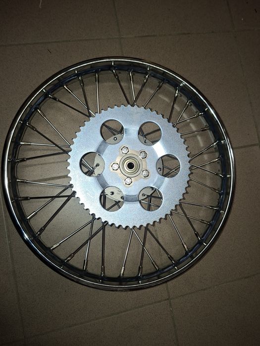 Odnowione wycentrowane kolo tyl r17" romet ogar 200,3 biegowy  pl