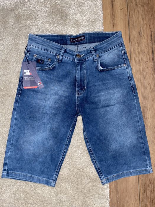 Spodenki Tommy Hilfiger Męskie Szorty Jeansowe Okazja