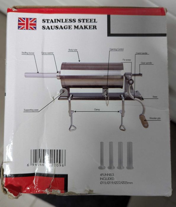 Професійний шприц для ковбас Vanessa