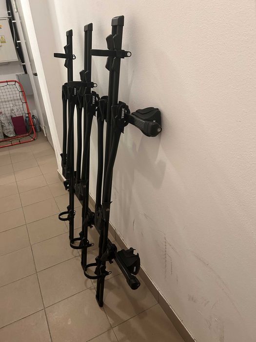 Bagażnik uchwyt  dachowy na 3 rowery zestaw Thule