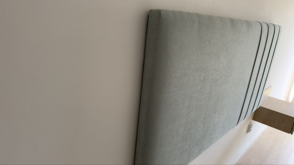 Cabeceira de Cama de Casal Estofada