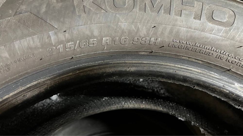 Комплект зимової гуми 215/65/16 Kumho 2022 рік
