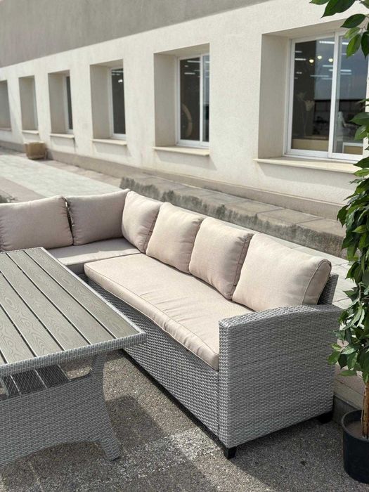 Novo sofá de jardim com mesa / Completo na caixa / Pagamento na entrega / Entrega gratuita em domicílio