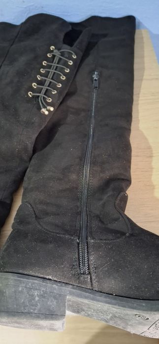 Botas cano alto preto