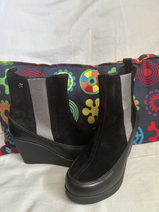 Botas cubanas  pretas