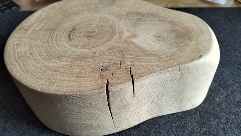 Foszt, ozdobny kawałek drewna Jesion