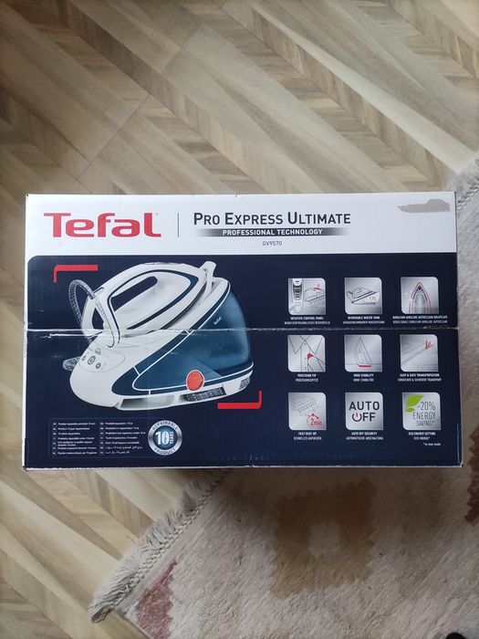 Tefal NOWE Żelazko generator pary Pro Express Ultimate Care GV9570 

N