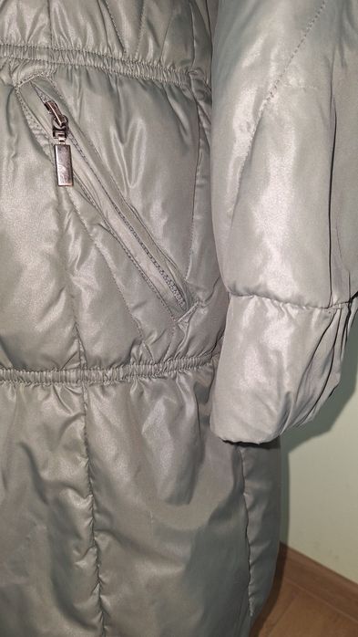 Płaszcz zimowy puchowy  khaki Esprit 38