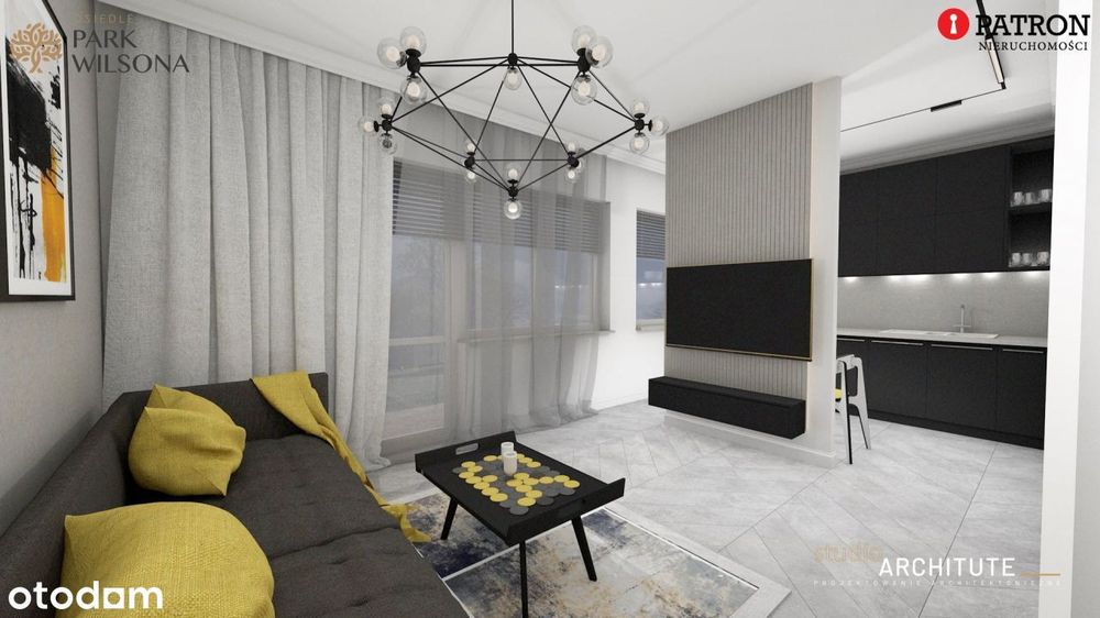 2 pokoje | 33,44 m2