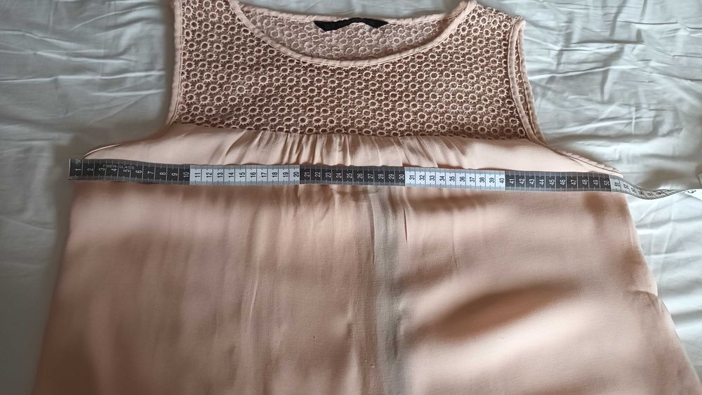 Blusa da Zara com renda