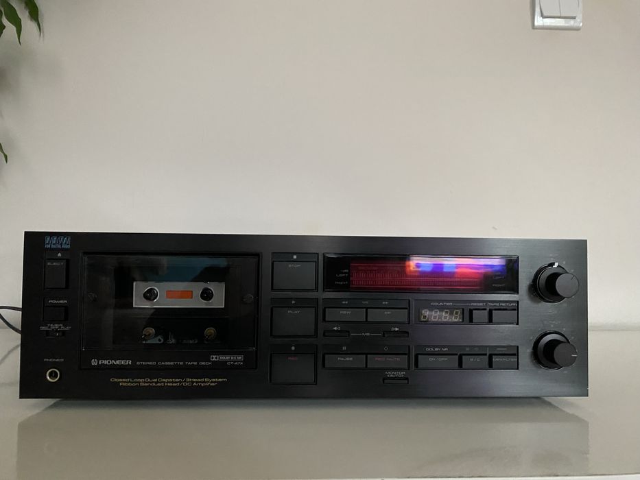 Magnetofon kasetowy pioneer CT-A7X czytaj opis