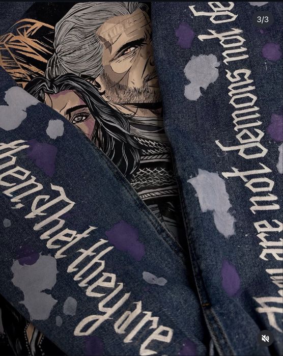 Курточка джинсова  жіноча  The Witcher