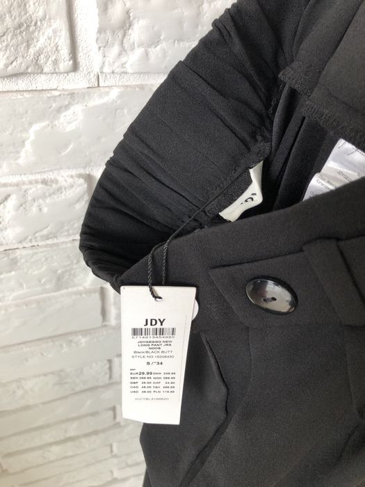 Spodnie damskie z szeroką nogawką JDY Rozmiar S