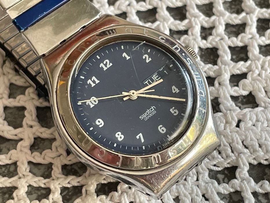 Fajny zegarek kolekcjonerski Swatch IRONY Swiss Made