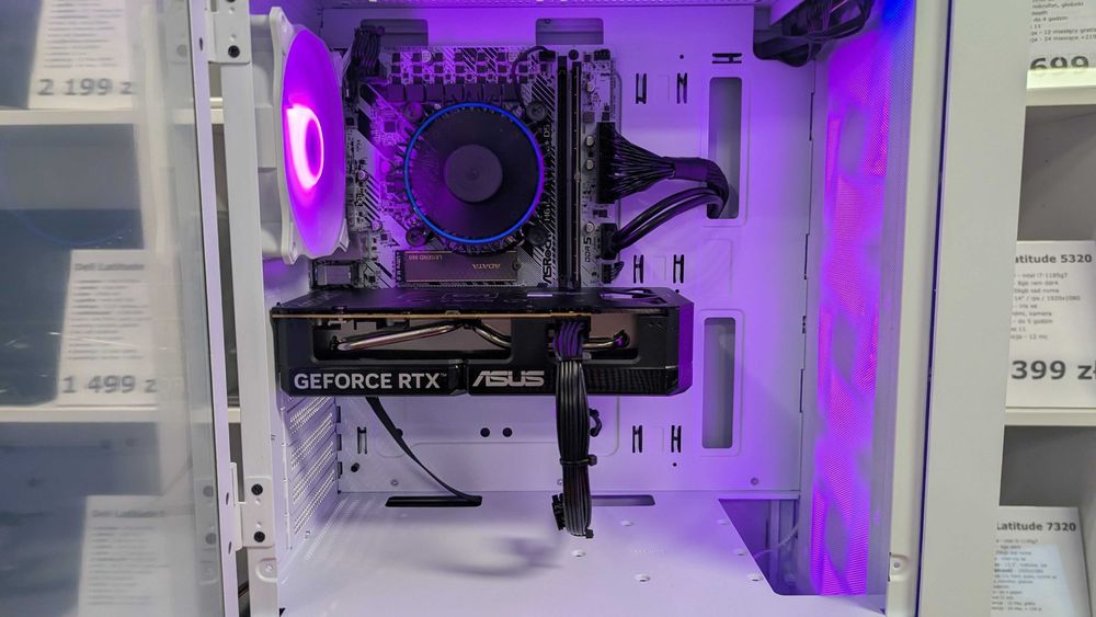 Nowy Komputer Gamingowy Intel i5-10400f 16GB 1TB RTX 5060 Faktura GWAR