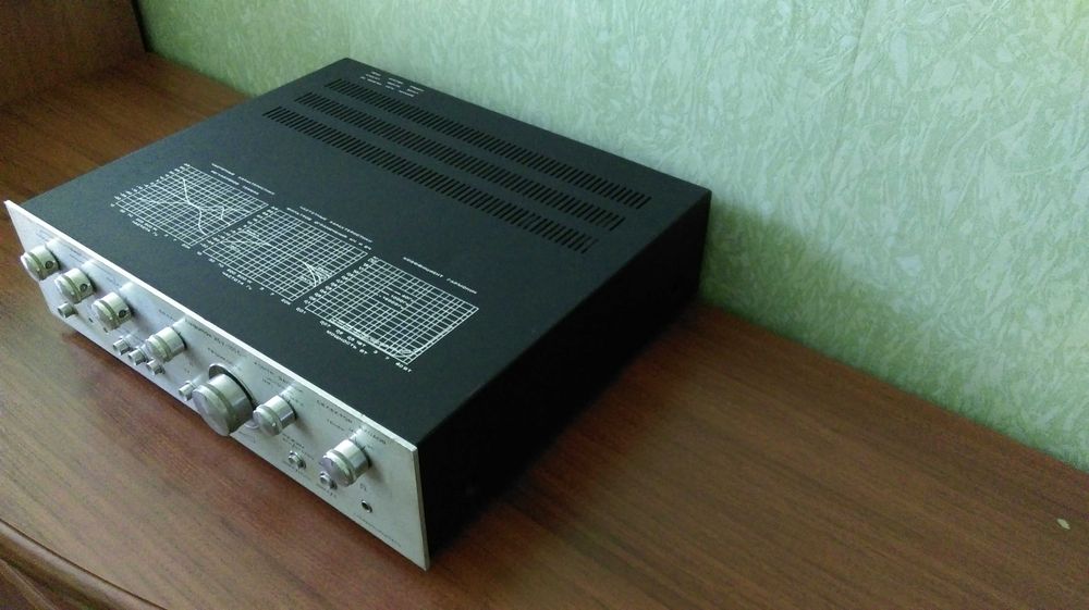 Стереоусилитель Амфитон 25У-101С-1  1989 год (рабочий).