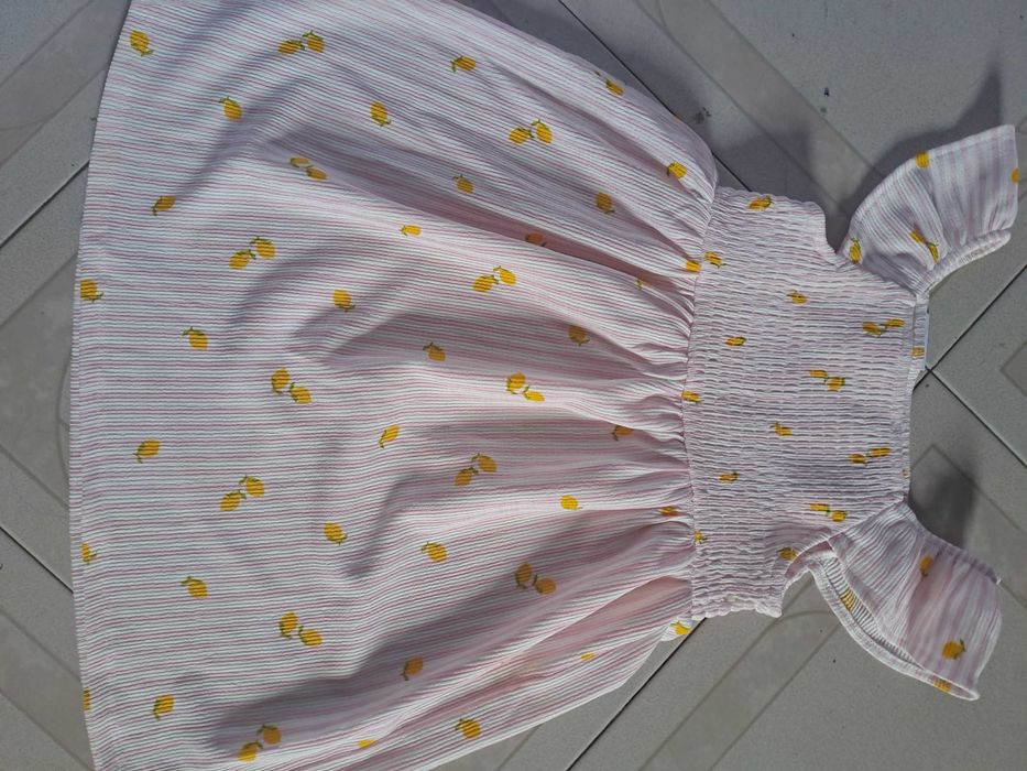 919291114 vestido menina novo lindo 6 anos