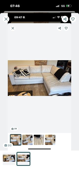 Oddam naroznik skorzany