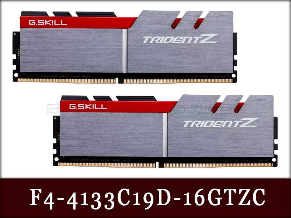 Оперативная память G.Skill TridentZ DDR4 16GB (2×8GB) 4133 MHz