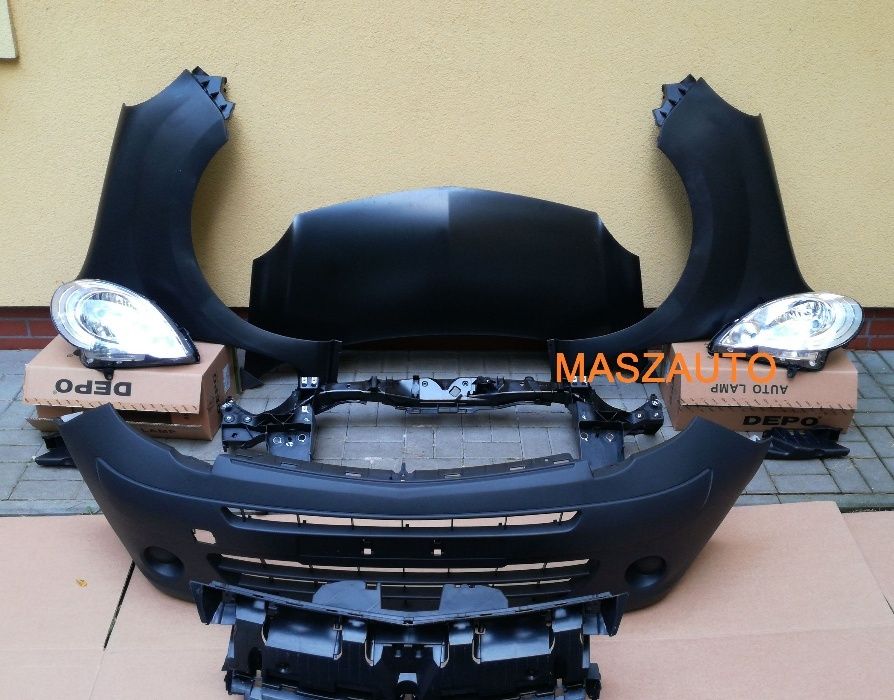 RENAULT KANGOO 2008 - ślizg mocowanie pod lampę lewe