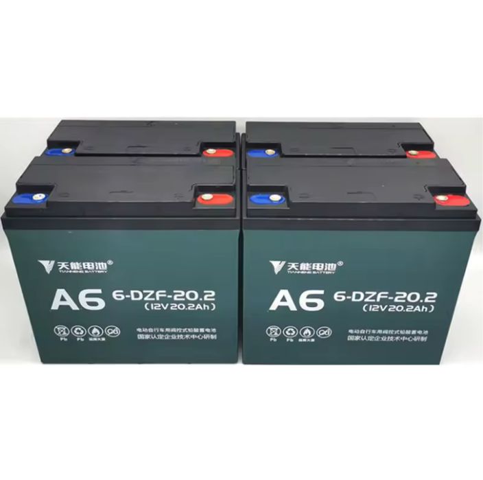 6 DZF 20 свинцовая батарея к электроскутеру