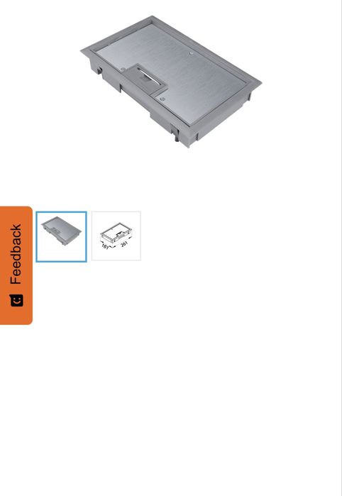 Caixas de Chao Hager