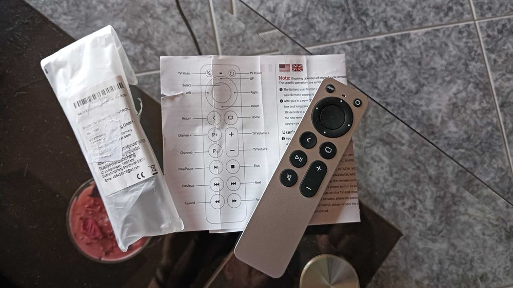 Controlo remoto para Apple TV - substituição do original