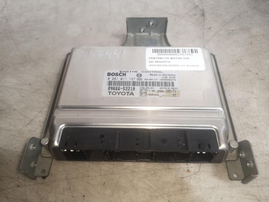 CENTRALINA DO MOTOR UCE TOYOTA YARIS VERSO NCP2NLP2
