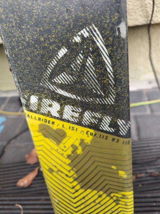 Narty freestyle Firefly Wallrider twin tip 151 cm zapięcia