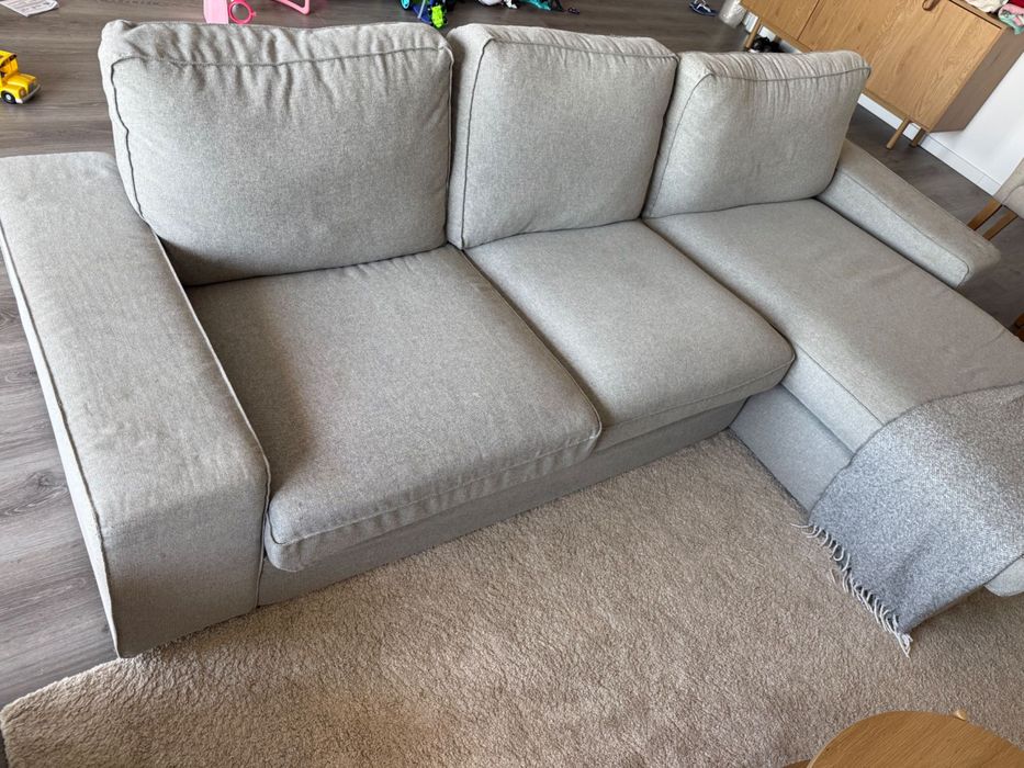 Sofá Ikea kivik com chaise longue