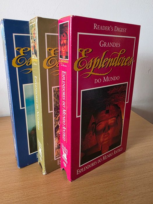 3 VHS tapes from the "Great Splendors of the World" collection64752327886337120