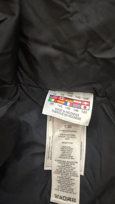 Дитяча гірськолижна куртка Spyder 12 років
