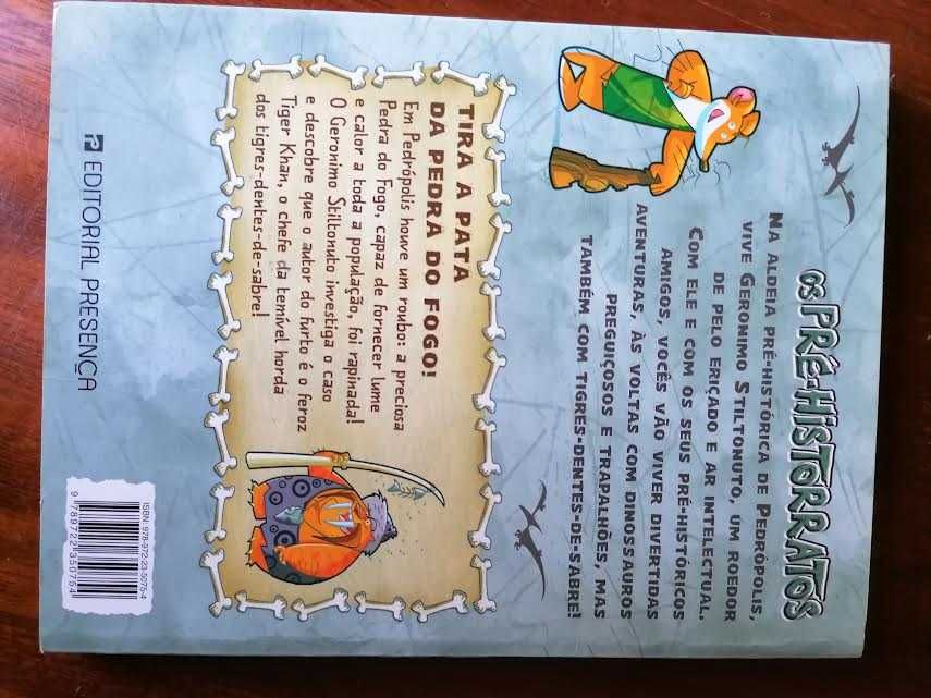 Geronimo Stilton - Os Pré-Historratos - livro nº1