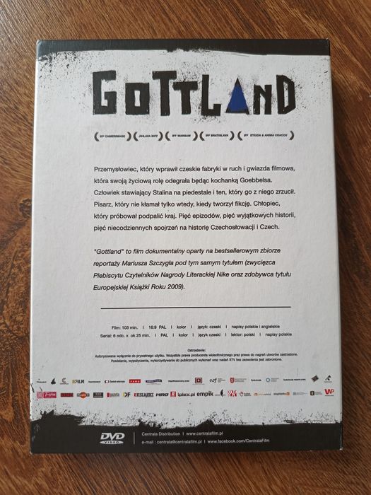 GOTTLAND - 3 DVD / Mariusz Szczygieł / Film, Serial, Muzyka / NOWY