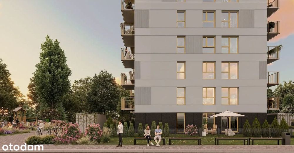 2-pokojowe mieszkanie 45m2 + ogródek Bez Prowizji