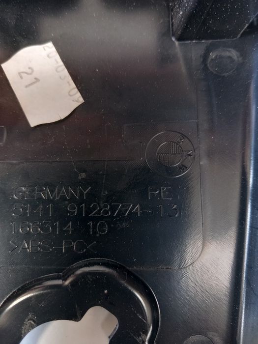 Componente capota painel esquerda e direita BMW 1 E88
