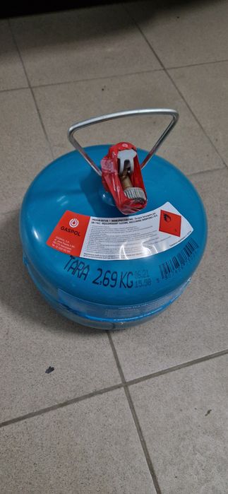 Butla gazowa 2kg turystyczna pelna