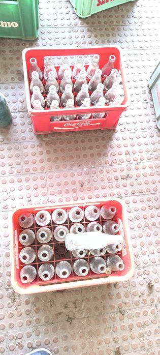 Garrafas coca cola  anos 80